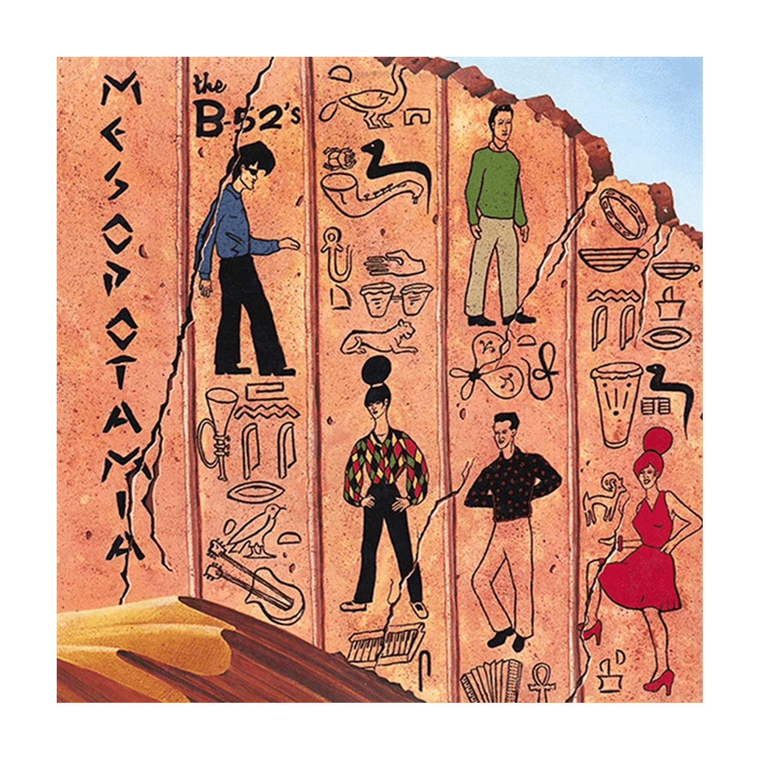 B-52's - Mesopotamia (Clear Vinyl) - LEVITATION