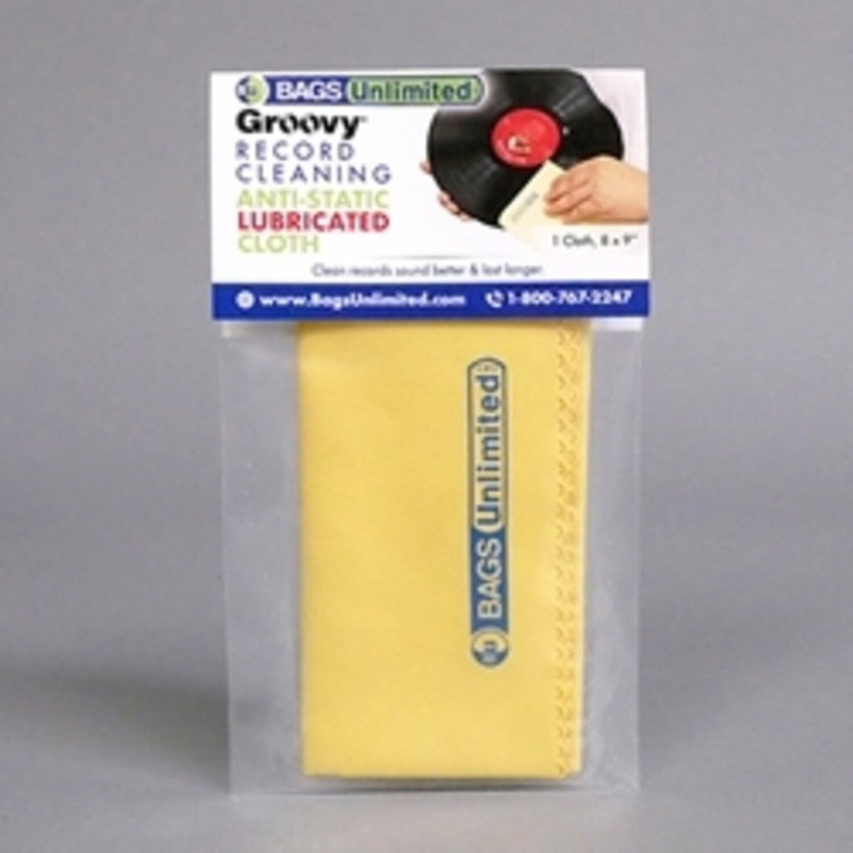 Bags Unlimited ASA-2 - Groovy Record Cleaning Cloth - Microfiber - LEVITATION
