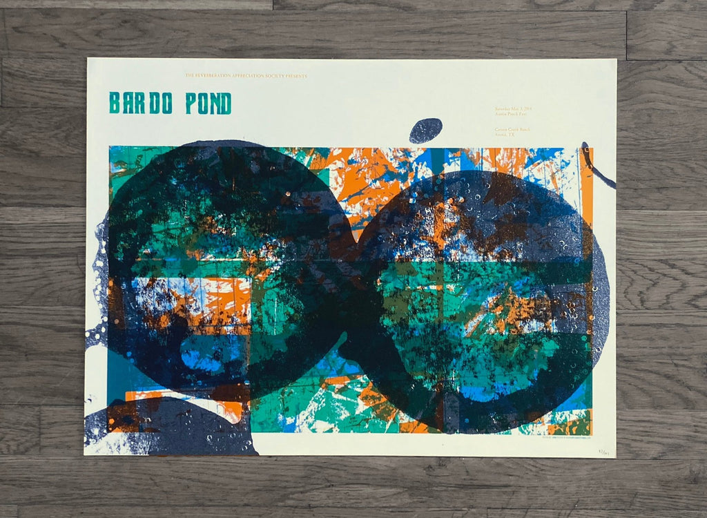 Bardo Pond Poster by John Foster - LEVITATION