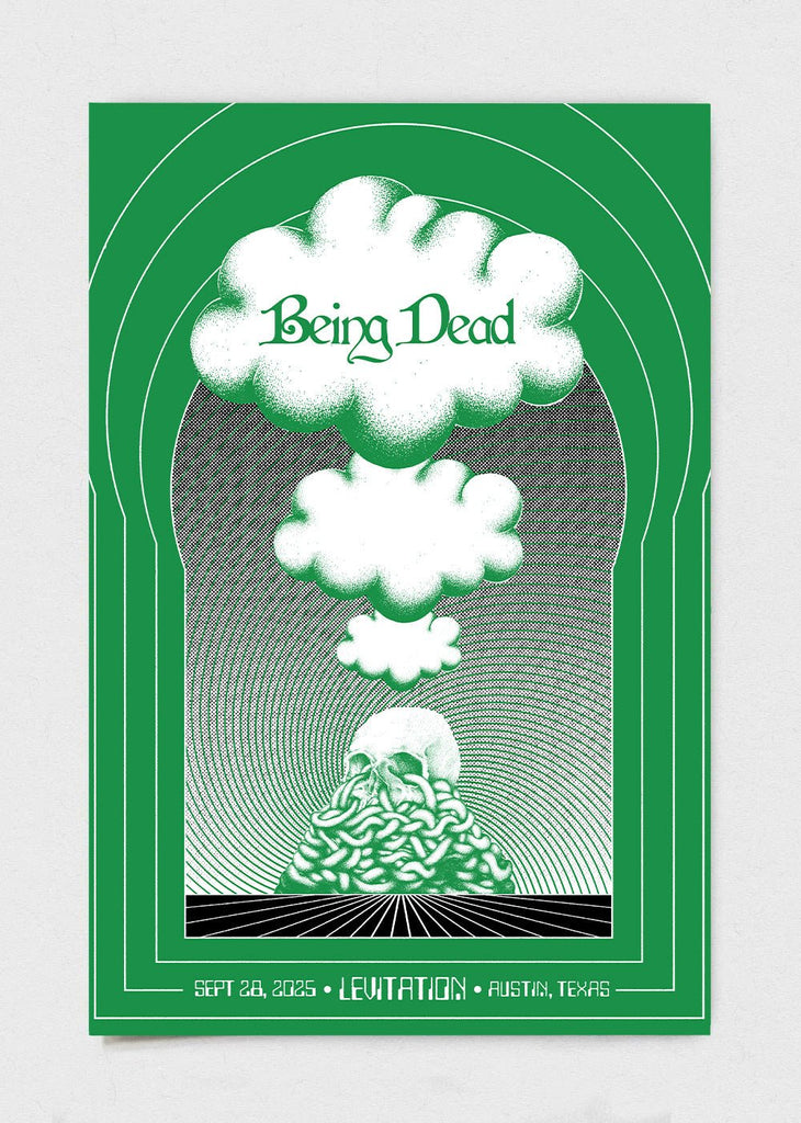 Being Dead Poster by Callum Rooney - LEVITATION