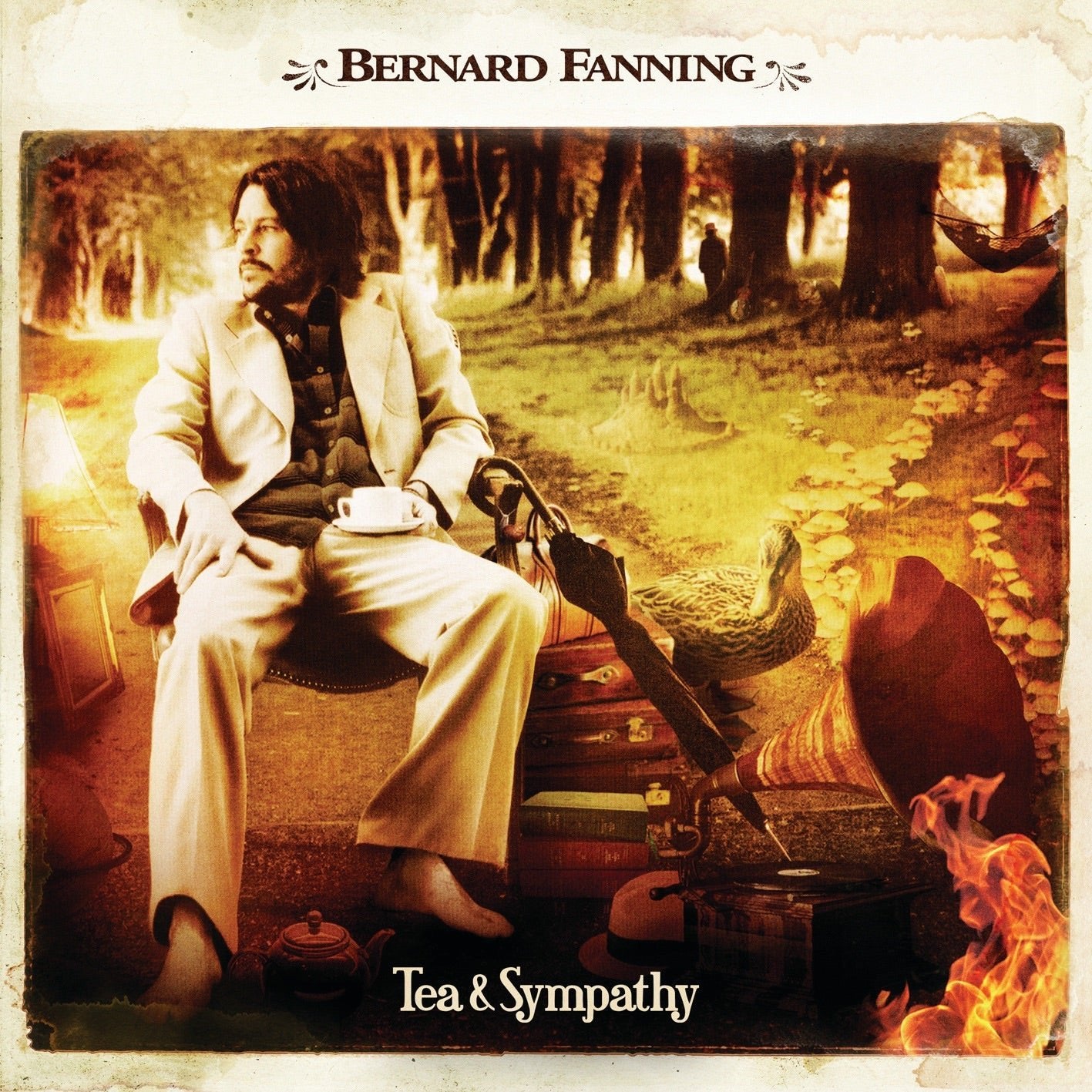 Bernard Fanning - Tea & Sympathy: 20th Anniversary - Transparent Brew 2xLP - LEVITATION