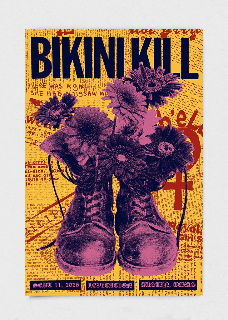 Bikini Kill Poster - LEVITATION