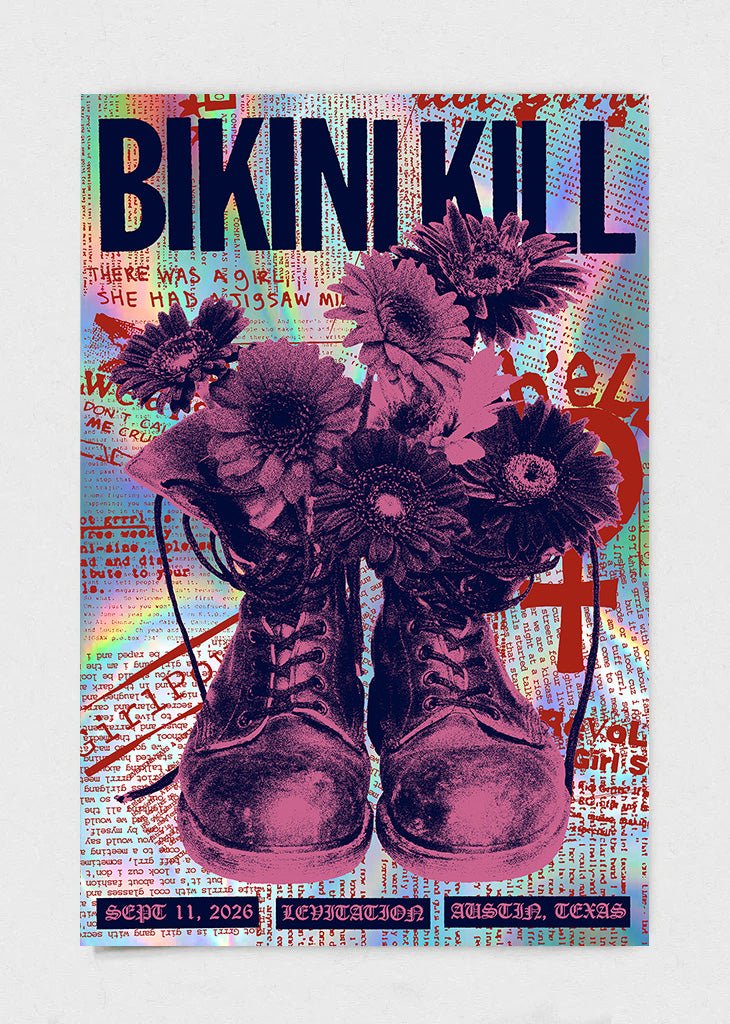 Bikini Kill Poster - LEVITATION