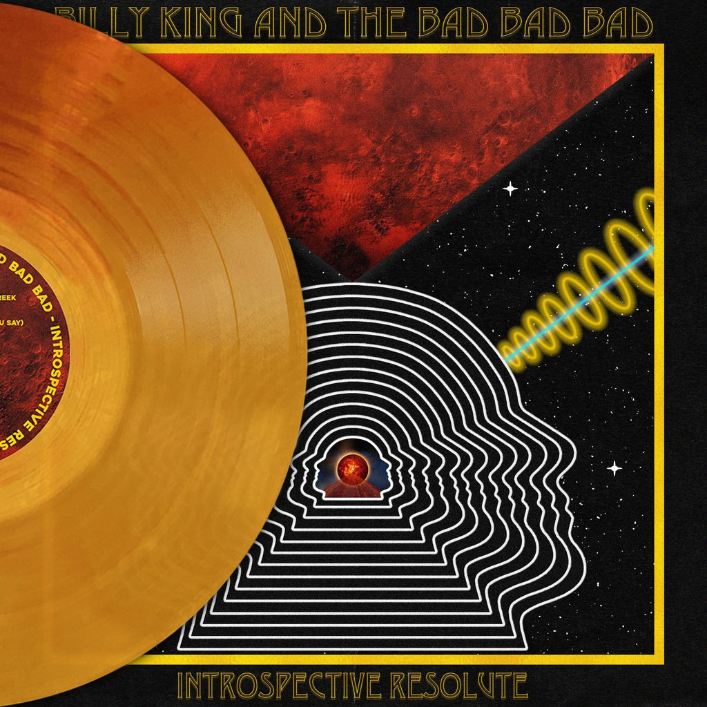 Billy King and The Bad Bad Bad - Introspective Resolute (Levitation Edition) PRE - ORDER - LEVITATION