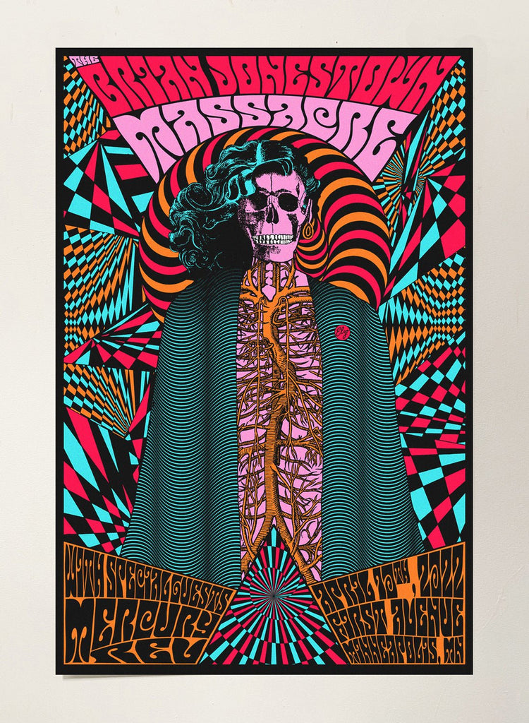 BJM - April 10 poster by Elzo Durt - LEVITATION