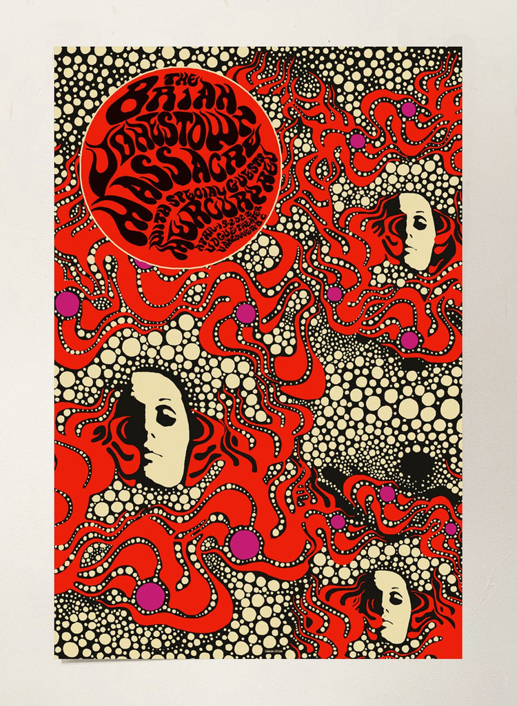 BJM - April 15 poster by Trevor Tipton - LEVITATION