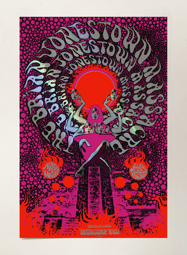 BJM - April 16 poster by Trevor Tipton - LEVITATION