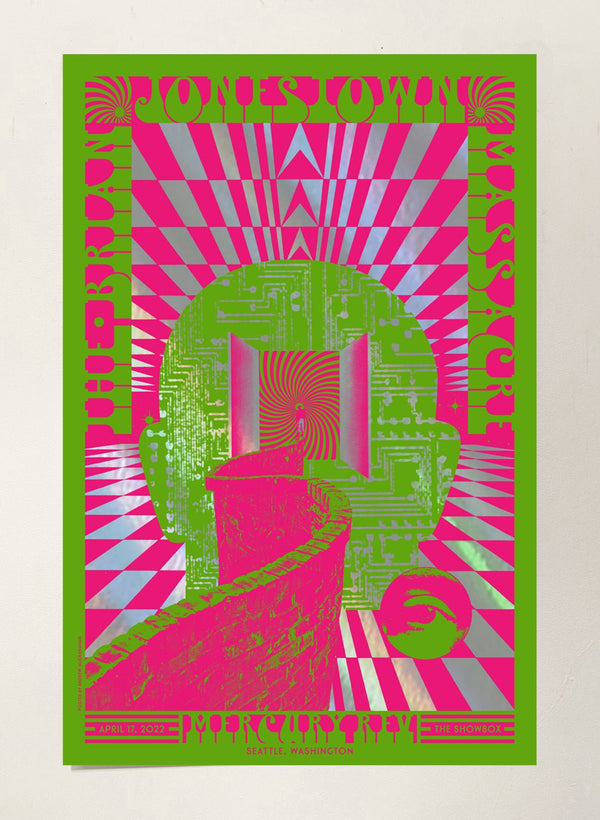 BJM - April 17 poster by Andrew McGranahan - LEVITATION