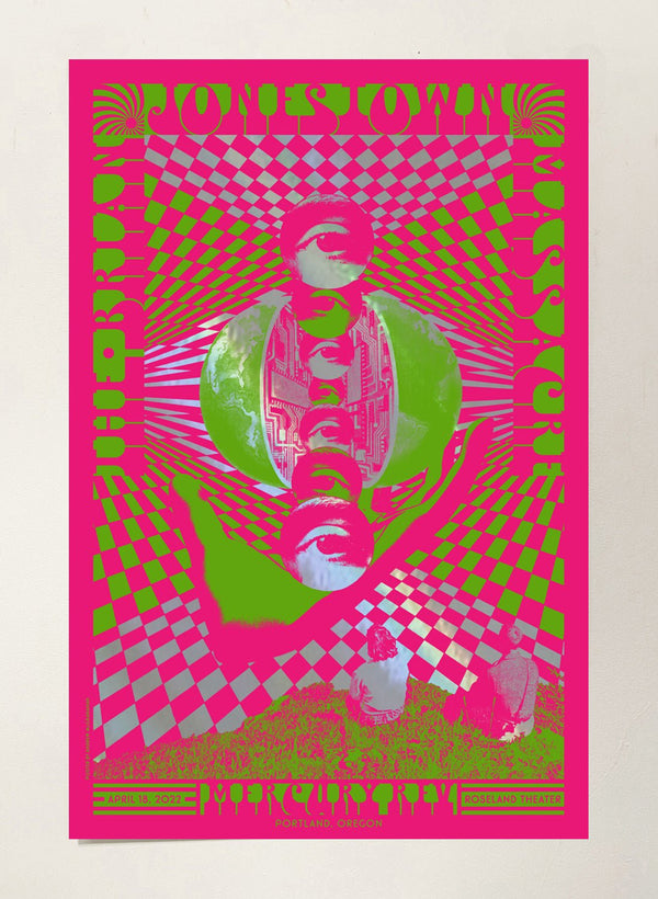 BJM - April 18 poster by Andrew McGranahan - LEVITATION