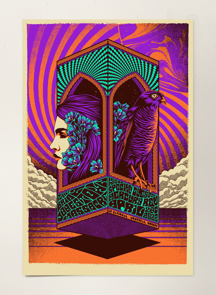 BJM - April 2 poster by Simon Berndt - LEVITATION