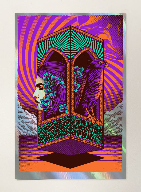 BJM - April 2 poster by Simon Berndt - LEVITATION