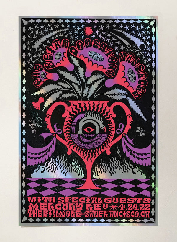 BJM - April 20 poster by Sophy Hollington - LEVITATION