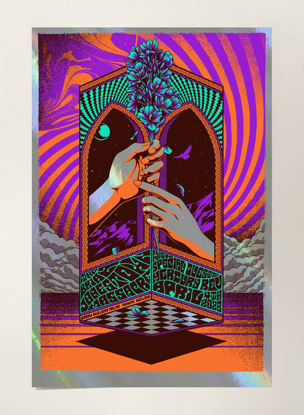 BJM - April 4 poster by Simon Berndt - LEVITATION