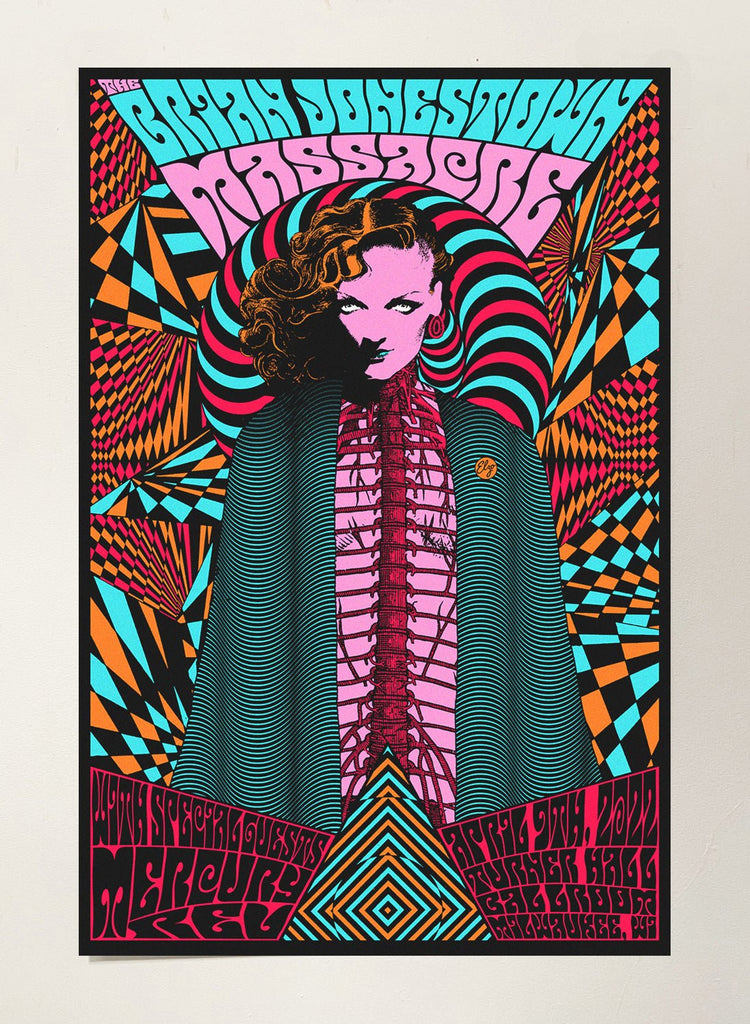 BJM - April 9 poster by Elzo Durt - LEVITATION