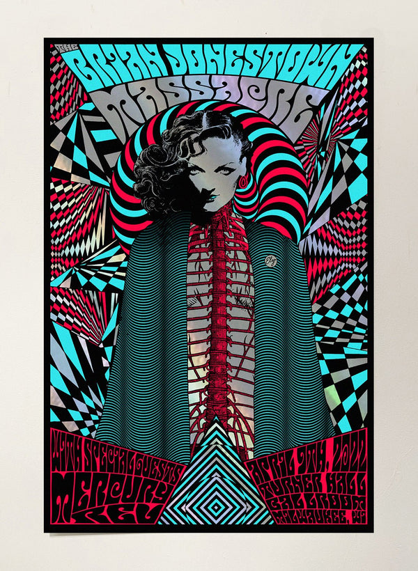 BJM - April 9 poster by Elzo Durt - LEVITATION