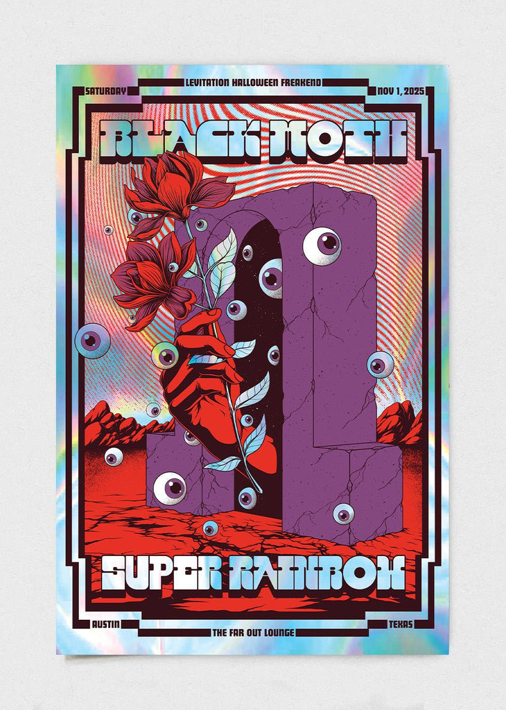 Black Moth Super Rainbow by Simon Berndt - LEVITATION