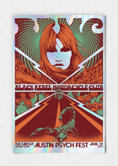 Black Rebel Motorcycle Club Poster by Simon Berndt – LEVITATION
