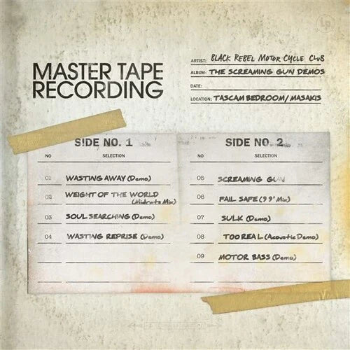 Black Rebel Motorcycle Club - The Screaming Gun LP Demos – LEVITATION