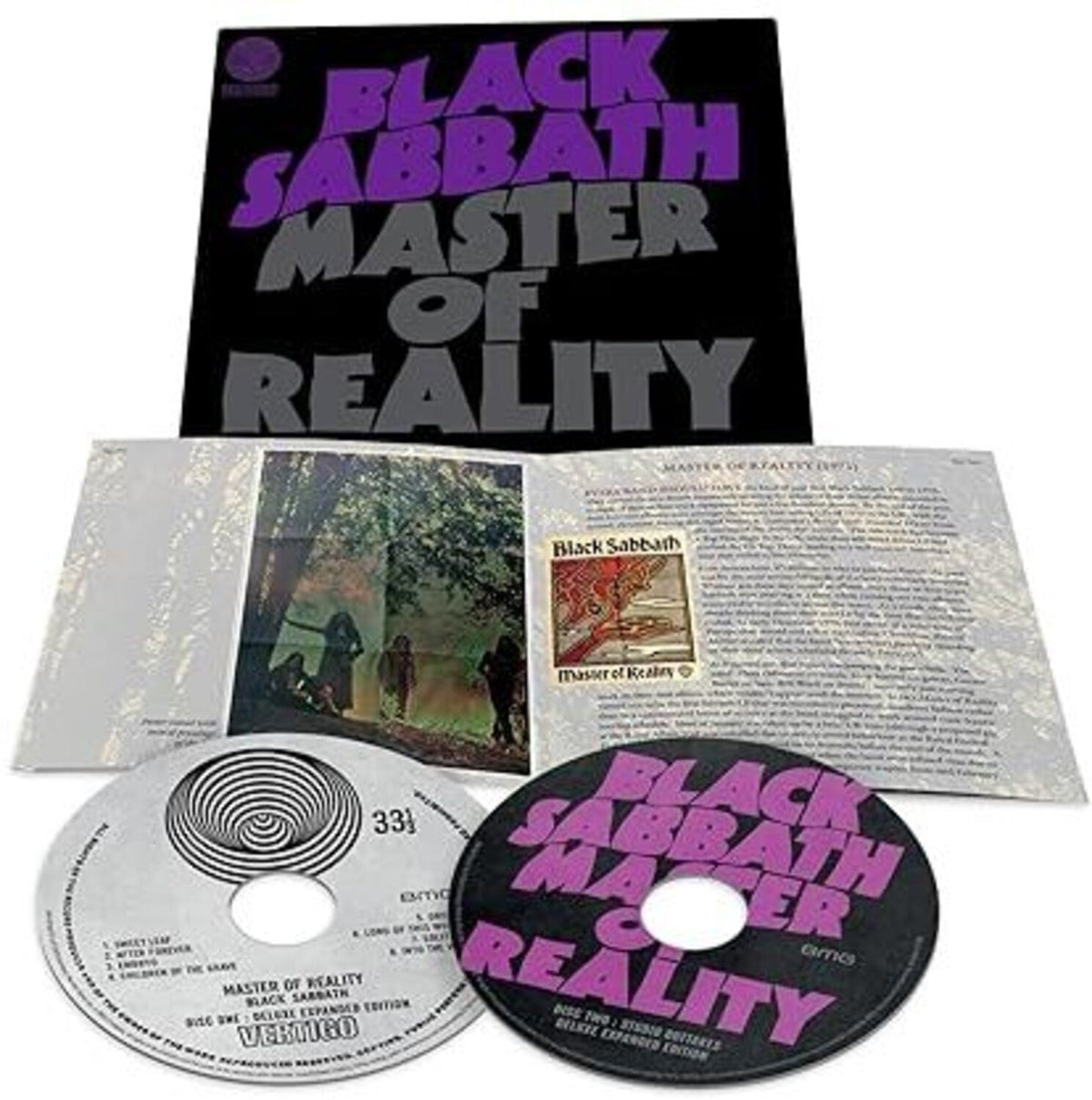 Black Sabbath - Master of Reality: Deluxe 2xCD - LEVITATION