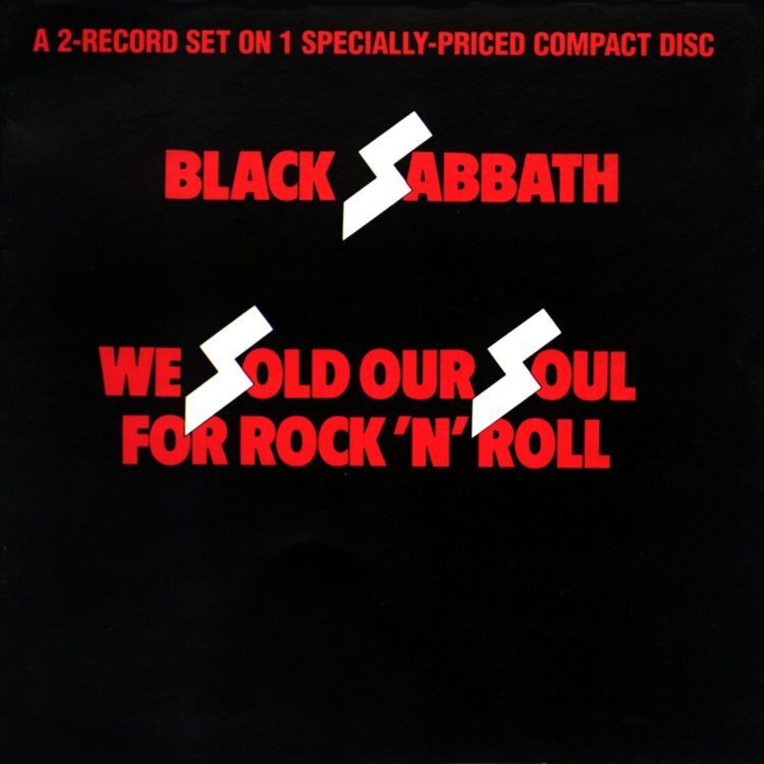 Black Sabbath - We Sold Our Soul for Rock N Roll 2xCD - LEVITATION