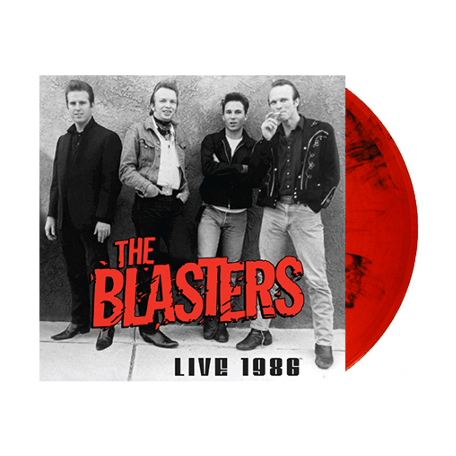 Blasters - The Blasters Live 1986 - Transparent Fire Orange & Black Vinyl (Orange Vinyl) - LEVITATION