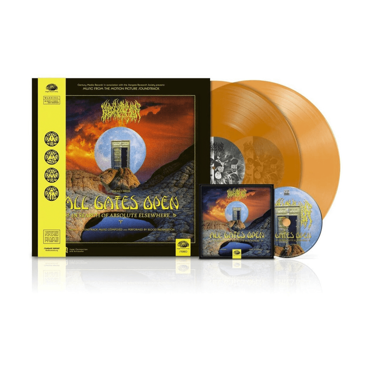 Blood Incantation - All Gates Open - (Original Soundtrack) 3xLP - LEVITATION
