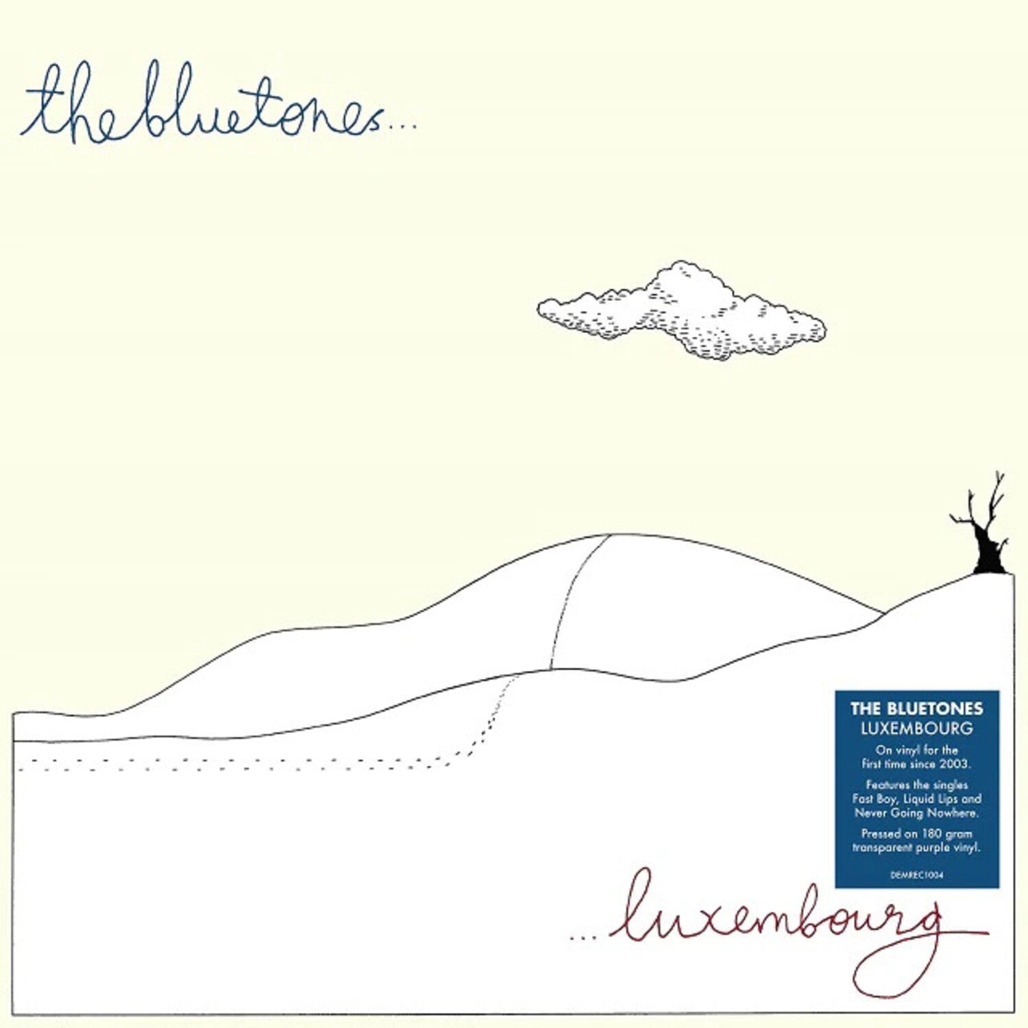 Bluetones - Luxembourg - 140-Gram Translucent Purple Colored Vinyl (Purple Vinyl) - LEVITATION