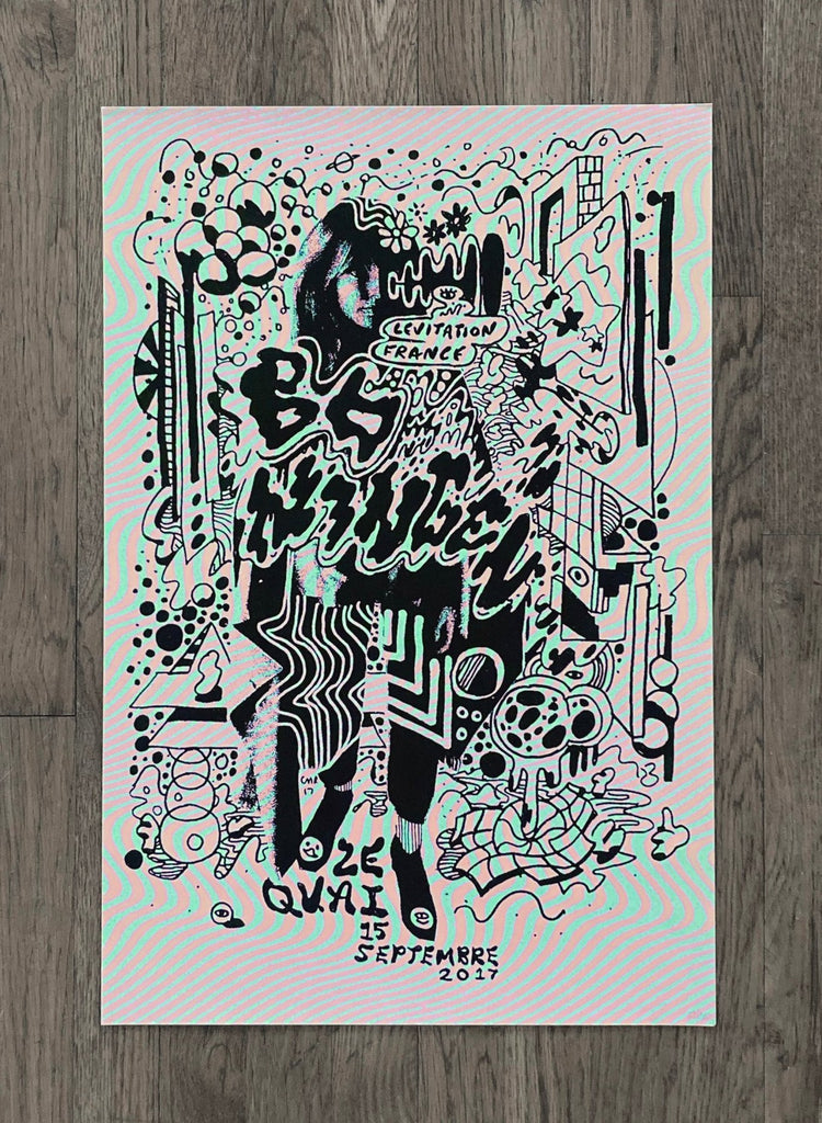 Bo Ningen Poster by CMRTYZ - LEVITATION