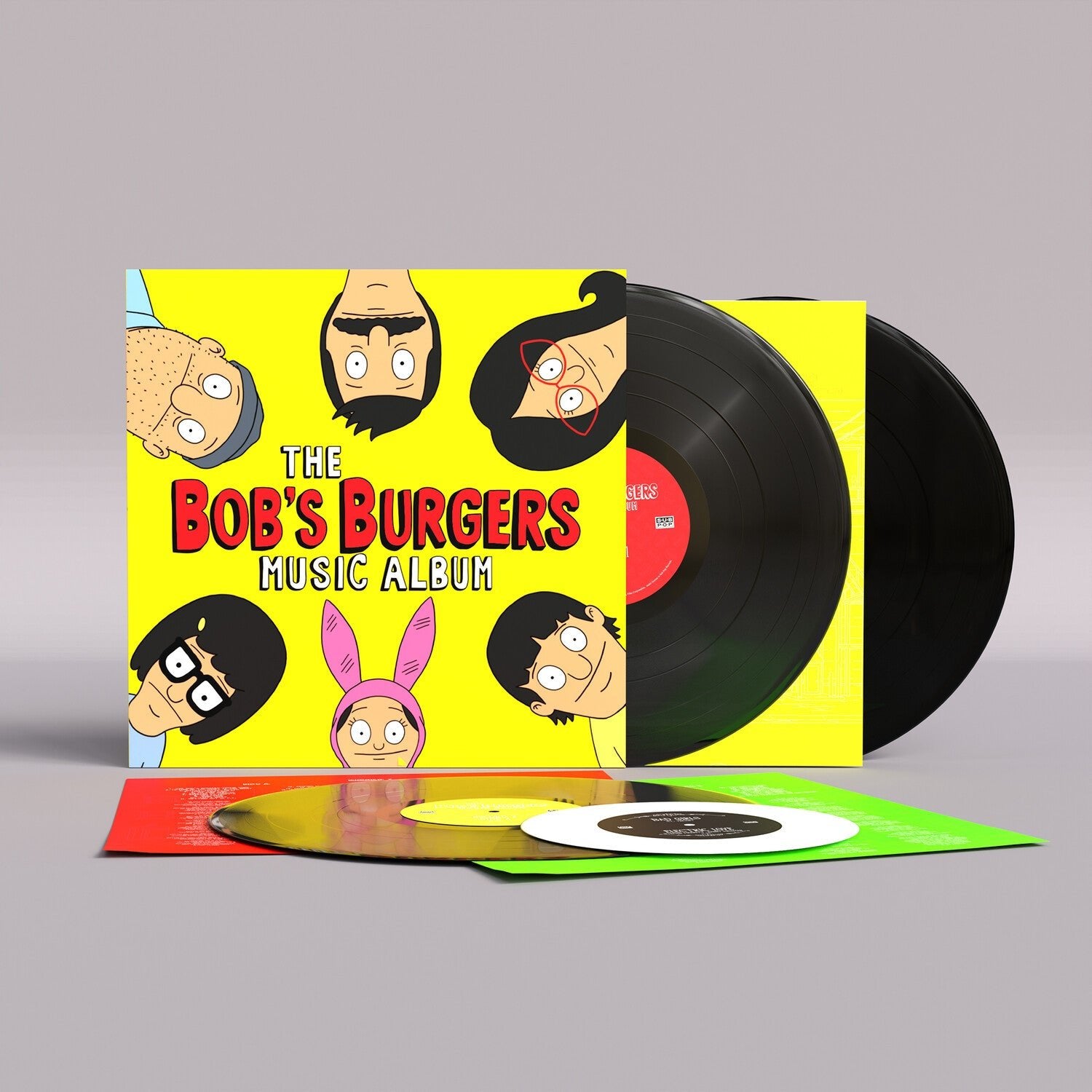 Bob's Burgers - The Bob's Burgers Music Album 4xLP - LEVITATION