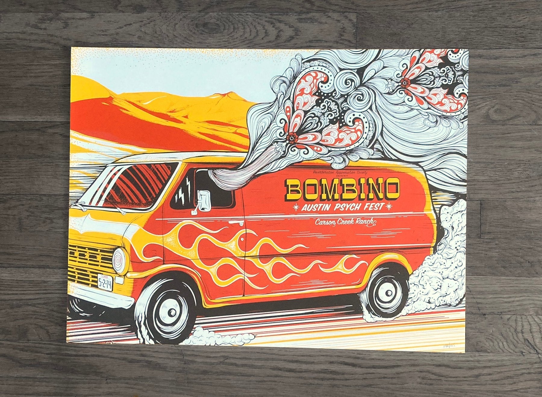Bombino Poster by Jason Abraham Smith - LEVITATION