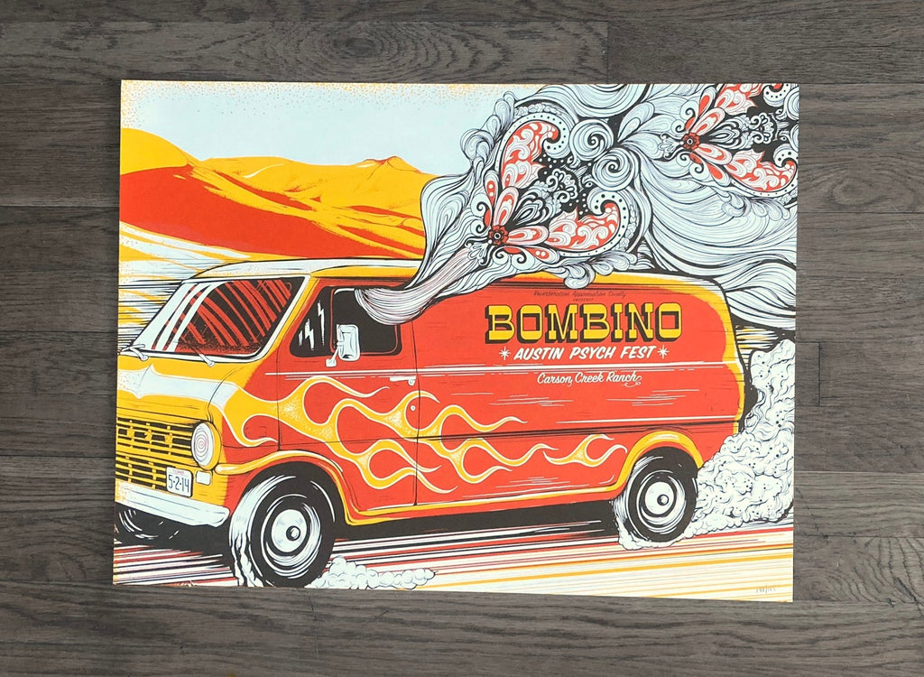 Bombino Poster by Jason Abraham Smith - LEVITATION