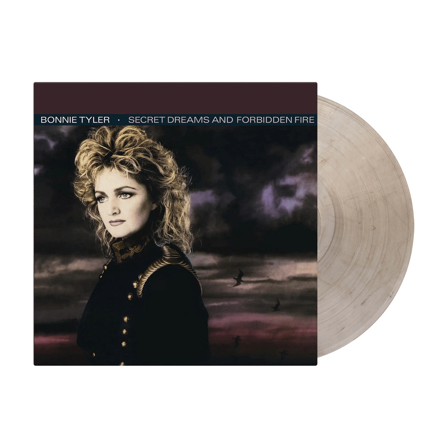 Bonnie Tyler - Secret Dreams & Forbidden Fire - Limited 180-Gram Crystal Clear & Black Marble Colored Vinyl (Clear Vinyl) - LEVITATION