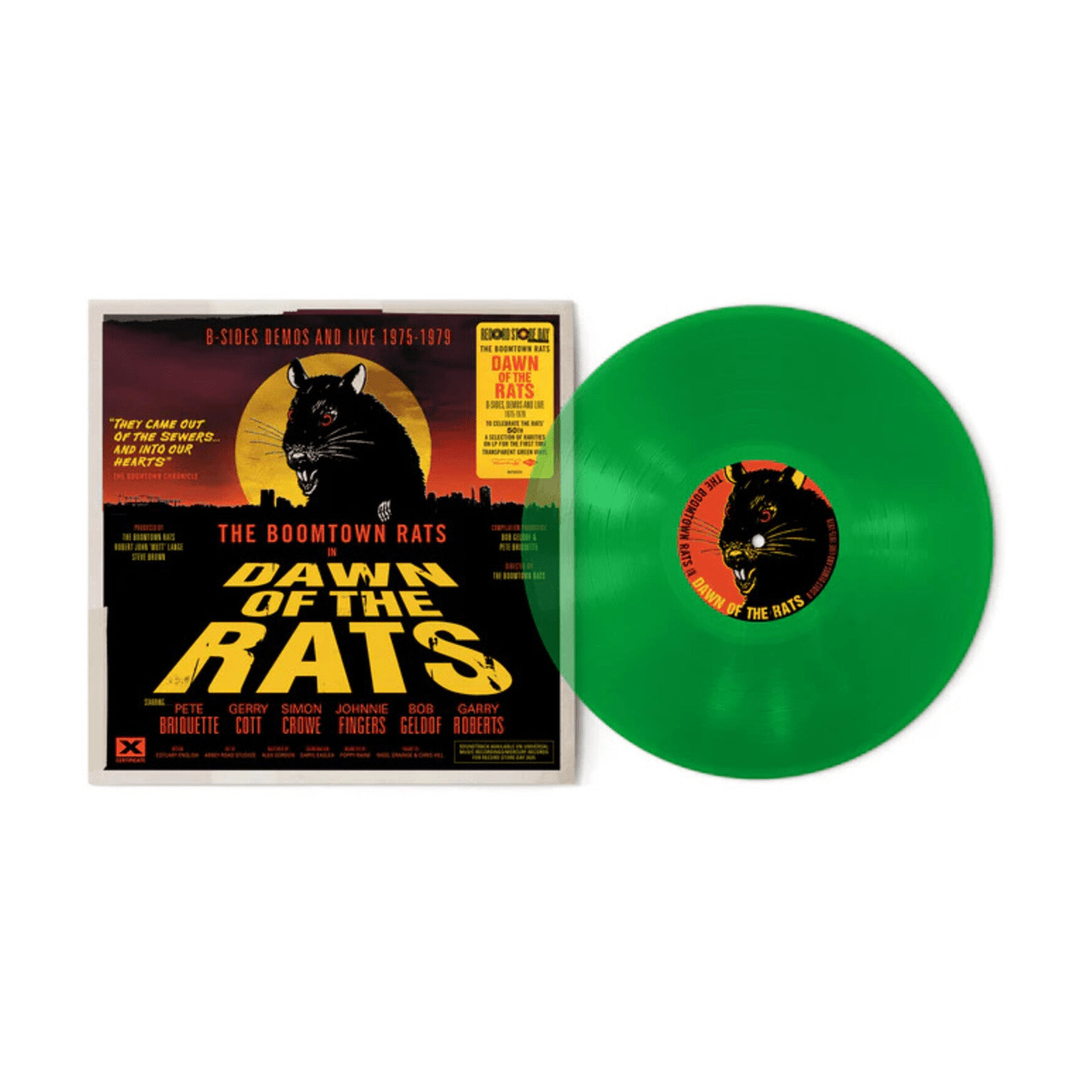 Boomtown Rats - Dawn of the Rats - Limited Green Colored Vinyl (Green Vinyl) - LEVITATION