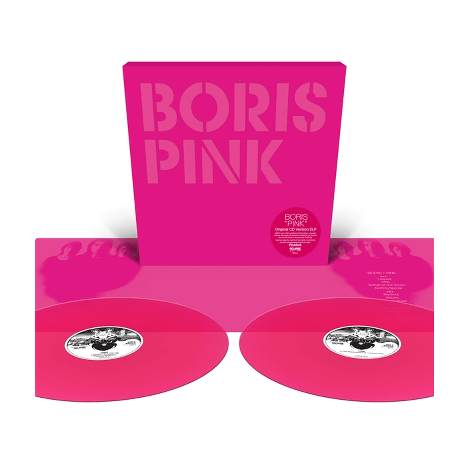 Boris - Pink 2xLP (Magenta Vinyl) - LEVITATION