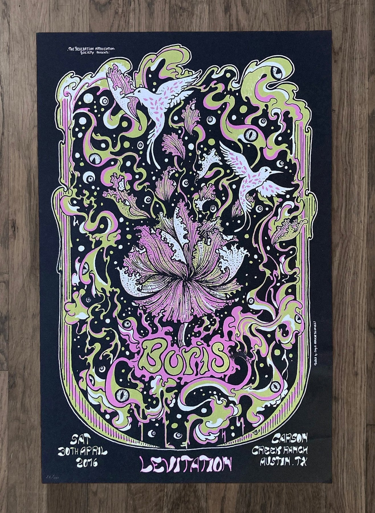 Boris Poster by Arrache Toi Un Oeil - ARCHIVE - LEVITATION