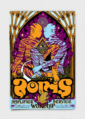 Boris Poster by David D'Andrea – LEVITATION Boris Poster by David D'Andrea – LEVITATION