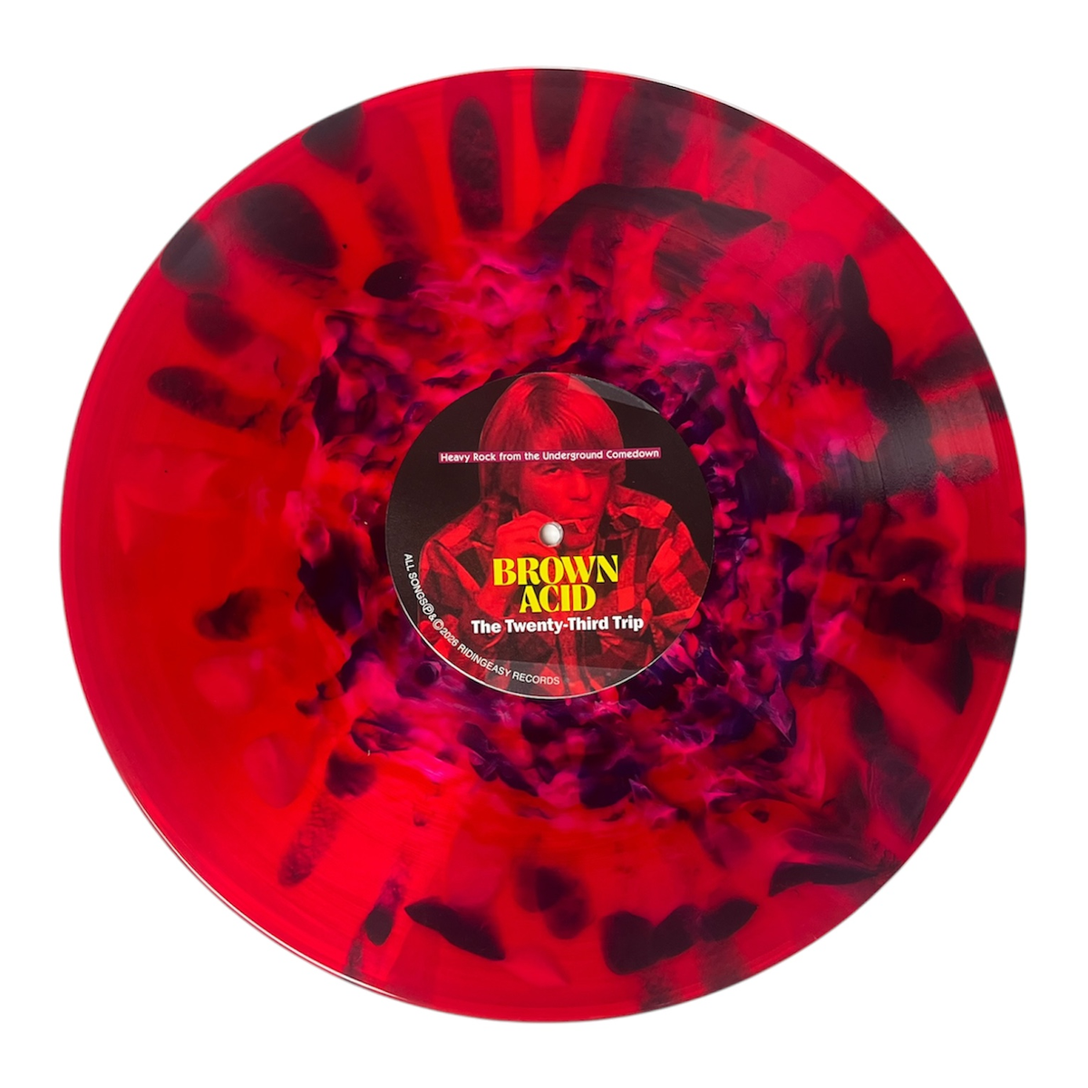 Brown Acid - The Twenty-Third Trip — red & purple splatter vinyl
