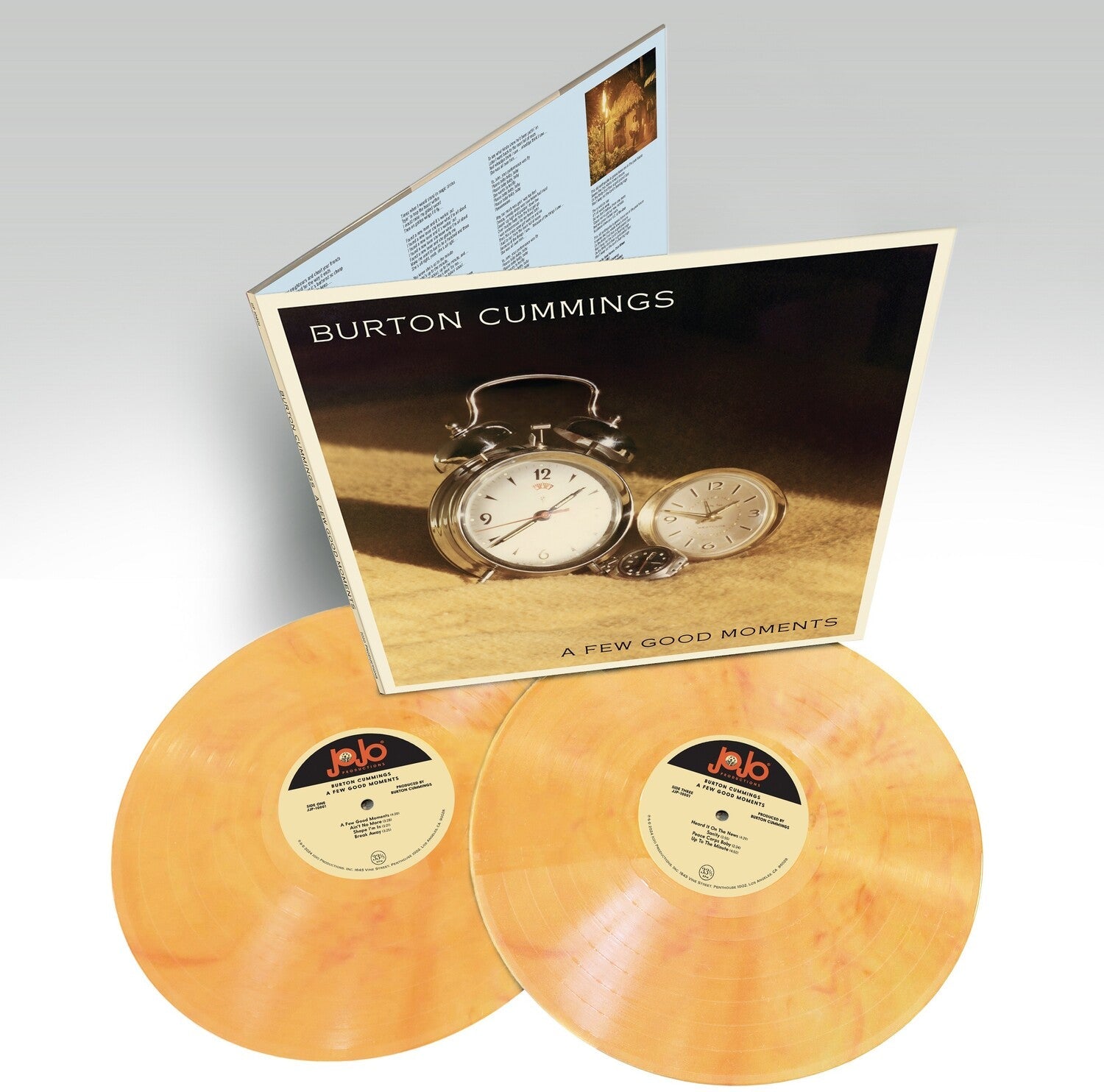 Burton Cummings - A Few Good Moments 2xLP (Orange Vinyl) - LEVITATION