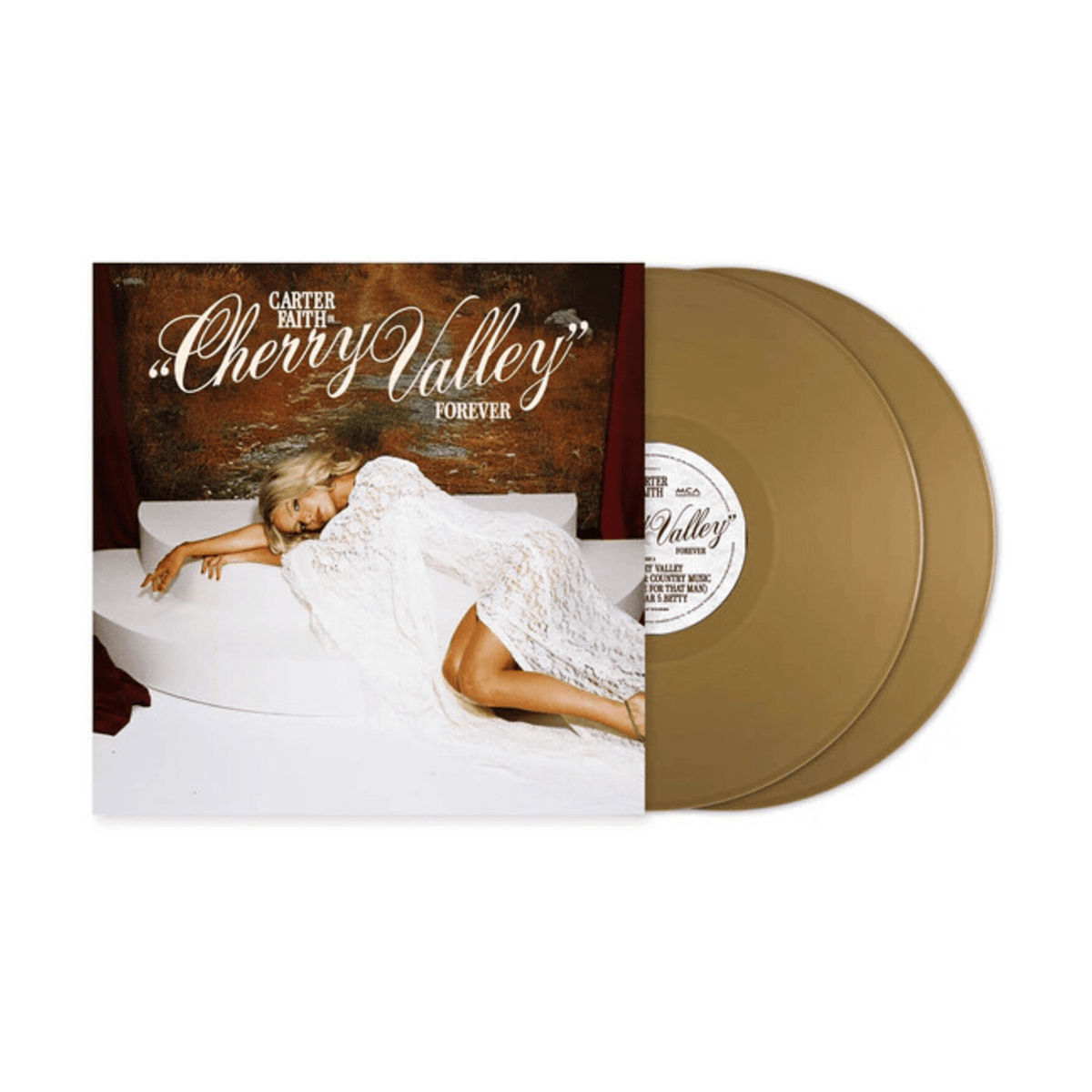 Carter Faith - Cherry Valley Forever 2xLP (Gold Vinyl) - LEVITATION