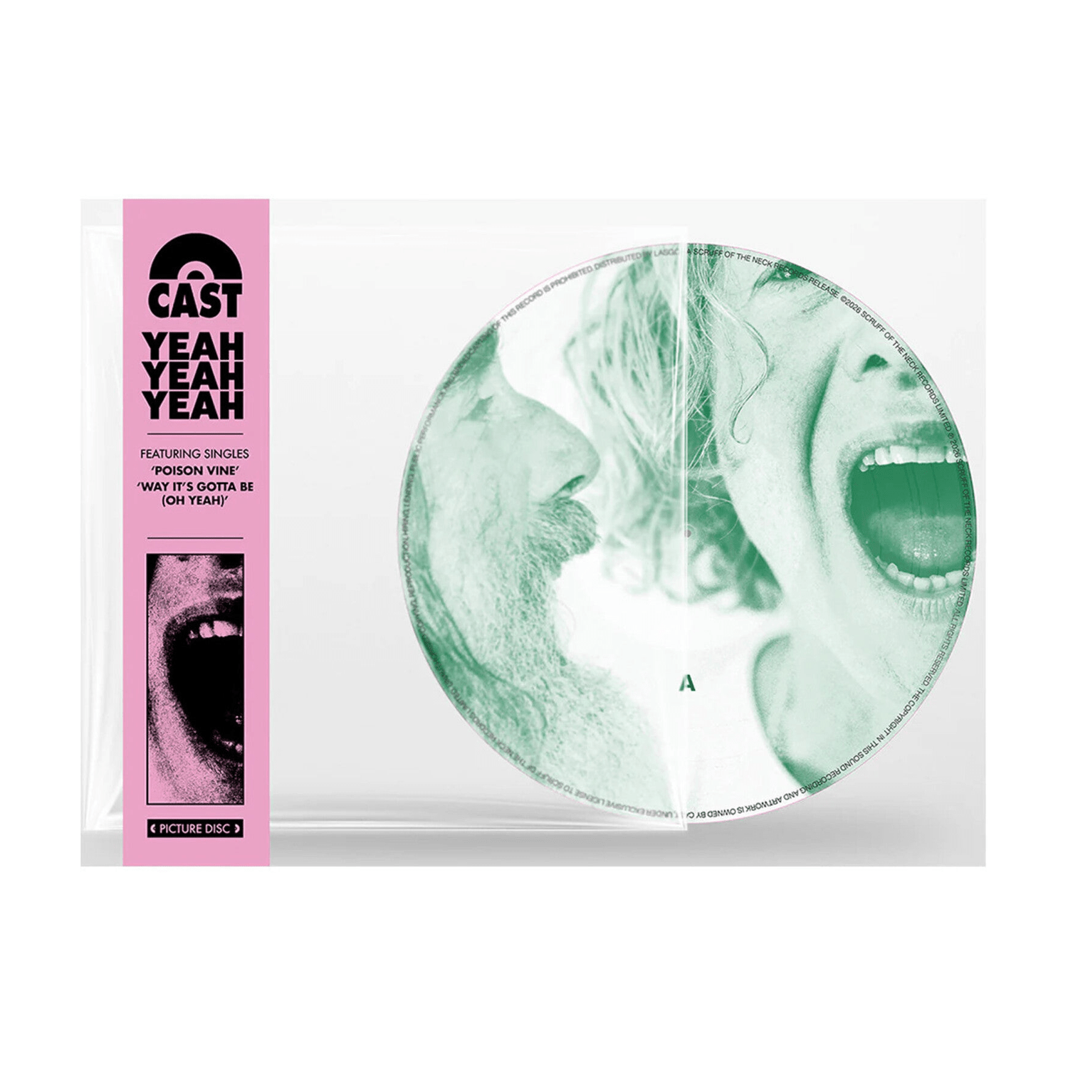 Cast - Yeah Yeah Yeah - Picture Disc - LEVITATION