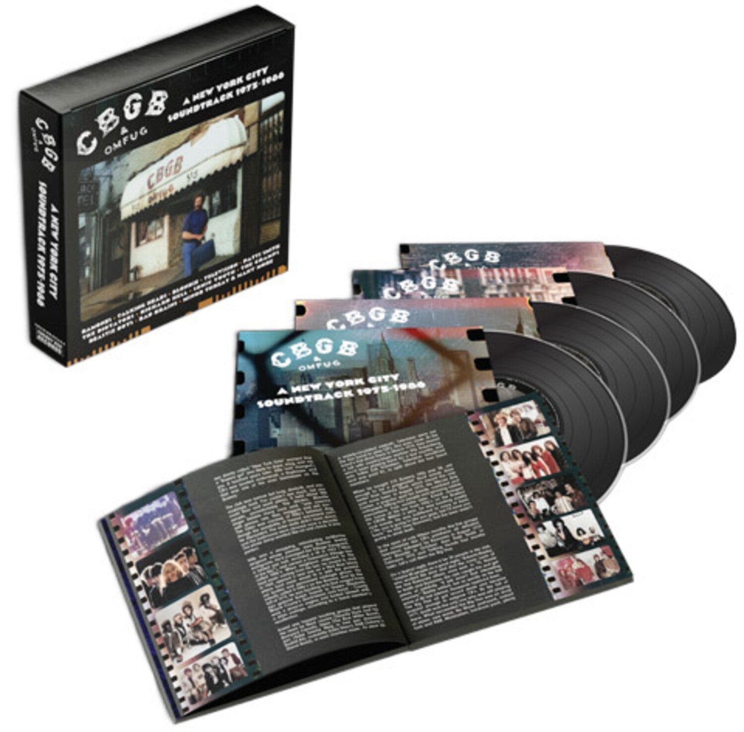 Cbgb: A New York City Soundtrack 1975-1986 / Var - Cbgb: a New York City Soundtrack 1975-1986 4xCD - LEVITATION