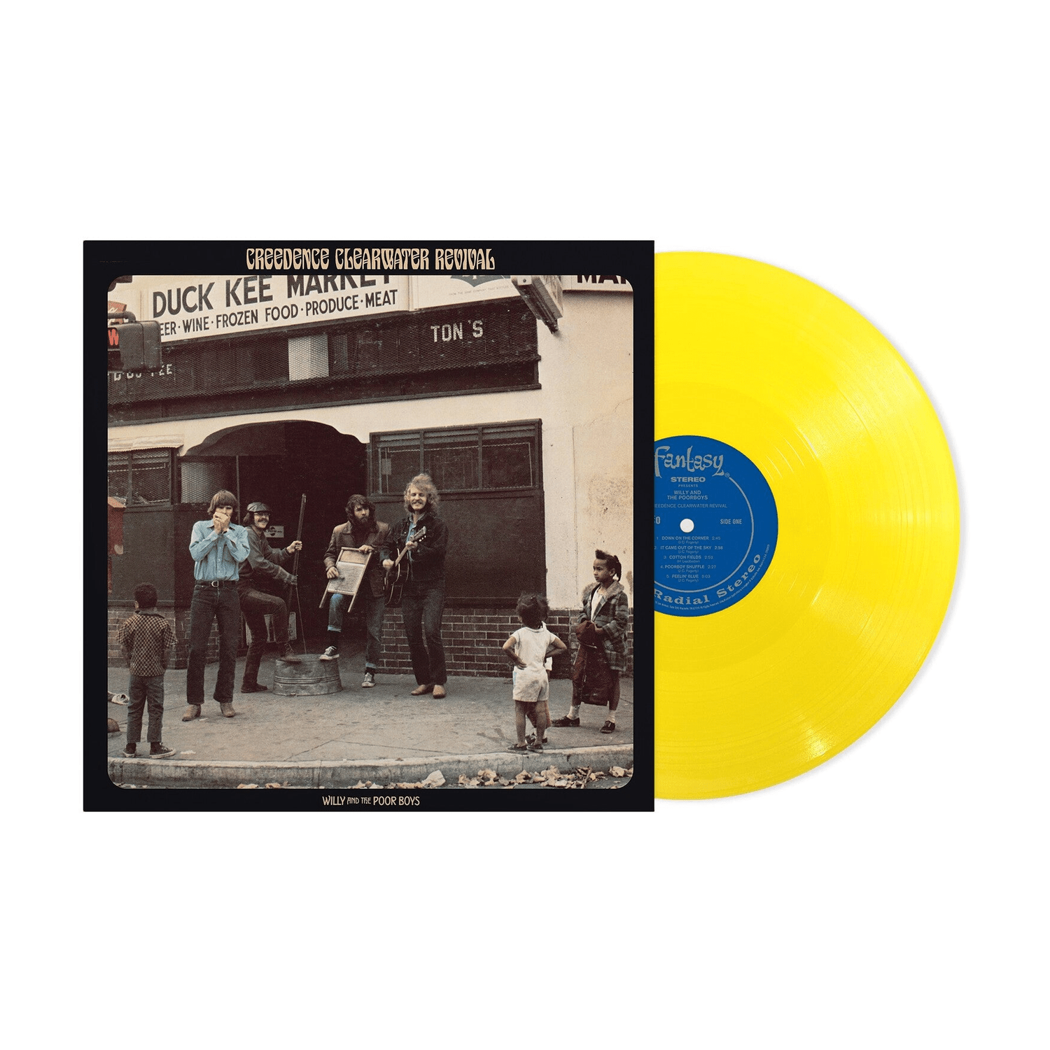 Ccr ( Creedence Clearwater Revival ) - Willy and the Poor Boys [Canary Yellow Lp] (Yellow Vinyl) - LEVITATION