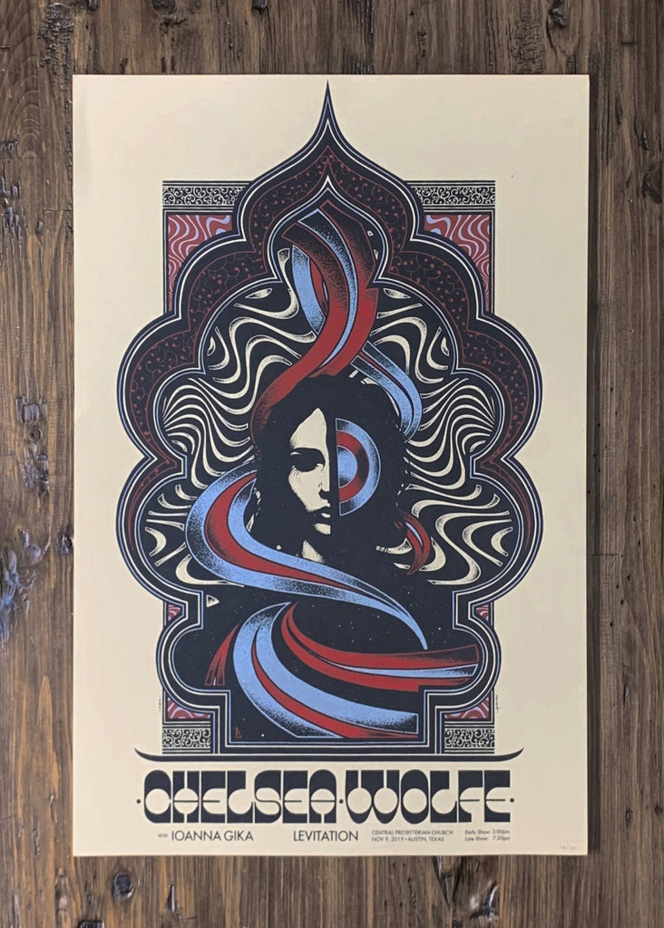 Chelsea Wolfe Poster by Robin Gnista - ARCHIVE - LEVITATION