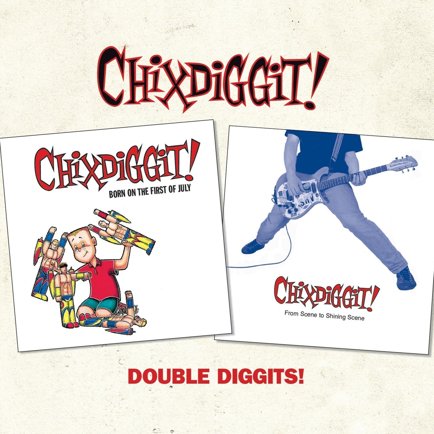 Chixdiggit - Double Diggits! (Cd) - LEVITATION