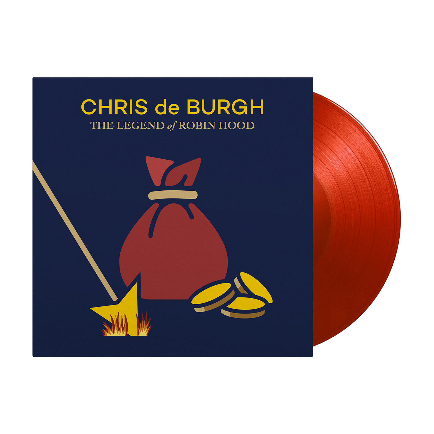 Chris De Burgh - The Legend of Robin Hood 2xLP (Red Vinyl) - LEVITATION