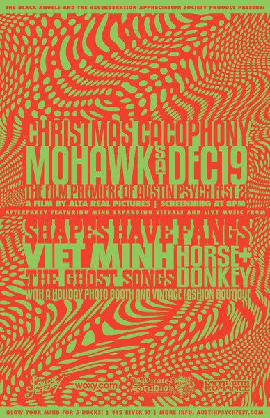 Christmas Cacophony Poster - LEVITATION