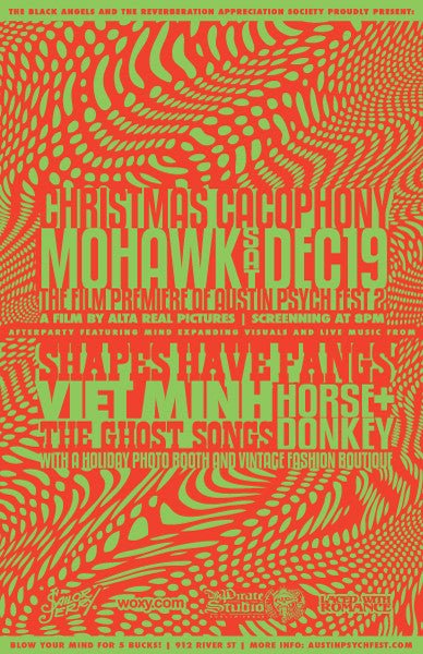 Christmas Cacophony Poster - LEVITATION