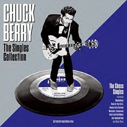 Chuck Berry - Singles Collection 3xLP (White Vinyl) - LEVITATION