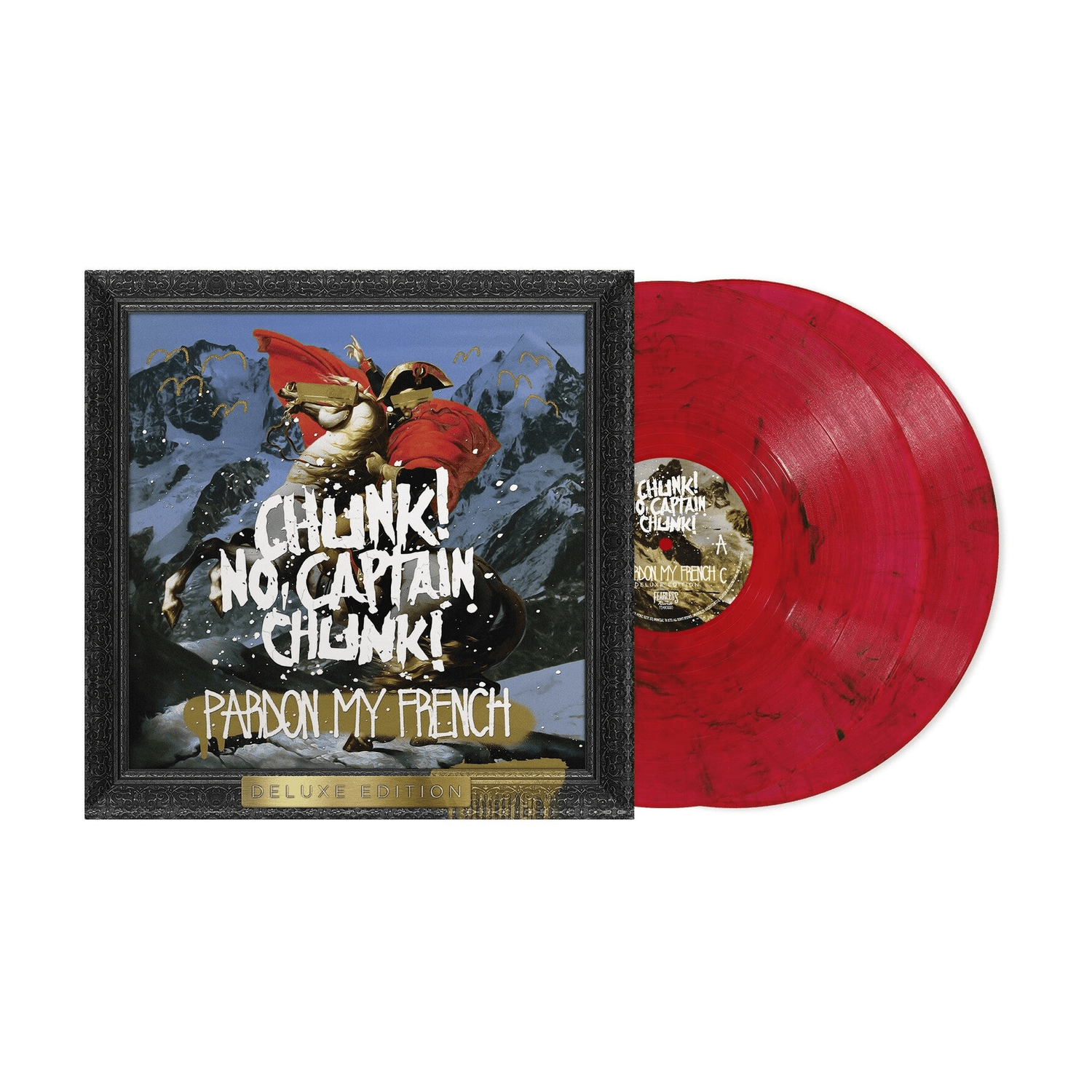 Chunk! No, Captain Chunk! - Pardon My French 2xLP (Red Vinyl) - LEVITATION