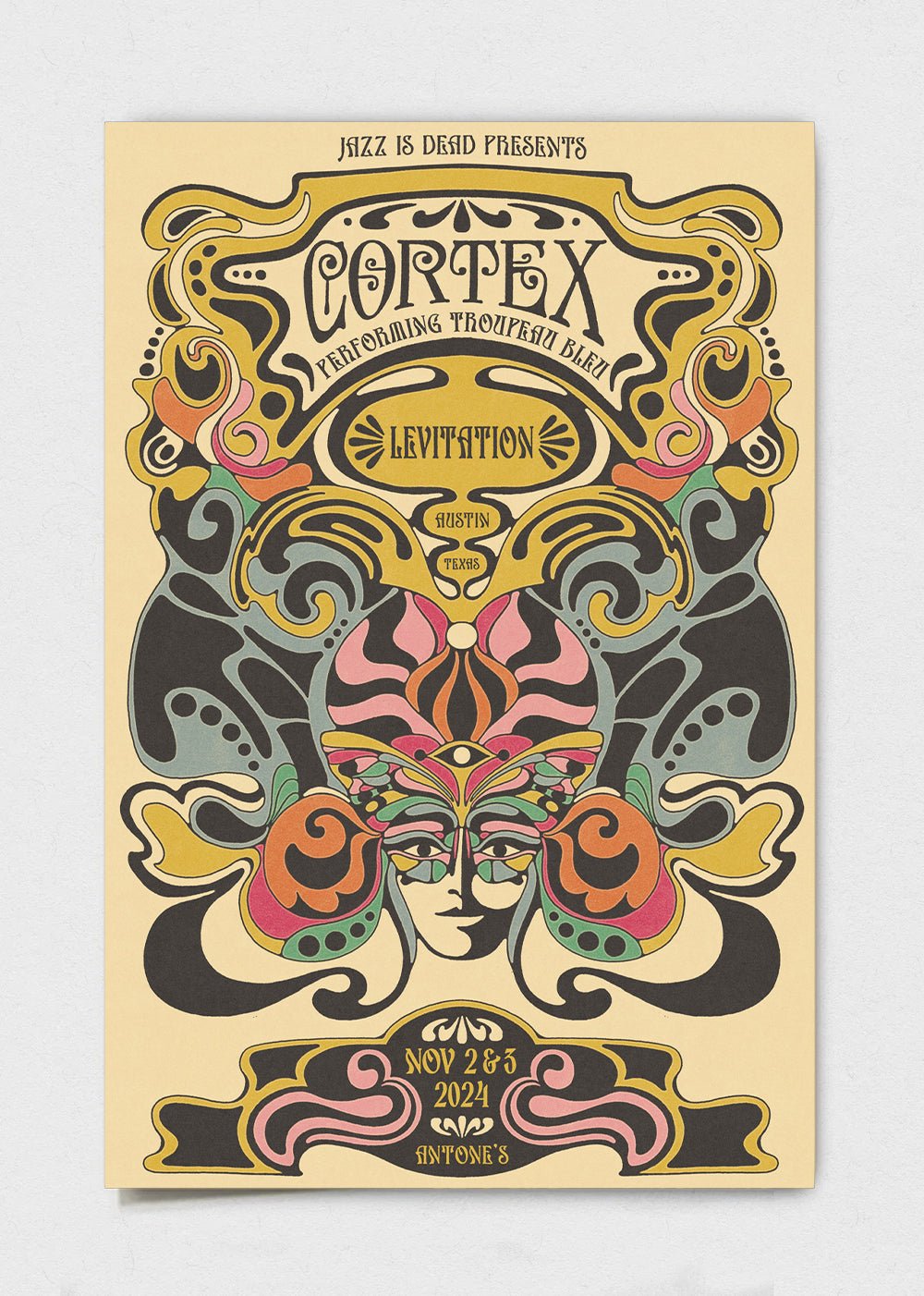 Cortex Poster by Sun Keep - LEVITATION